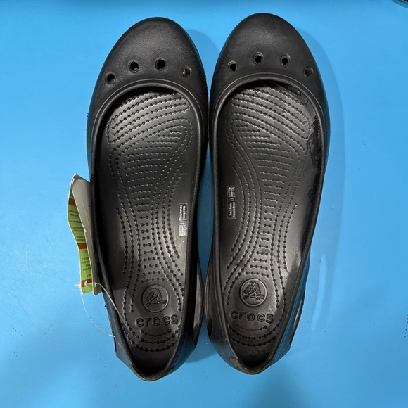 CROCS Women's Classic Black Kadee W11 BNWT - Picture 1 of 2
